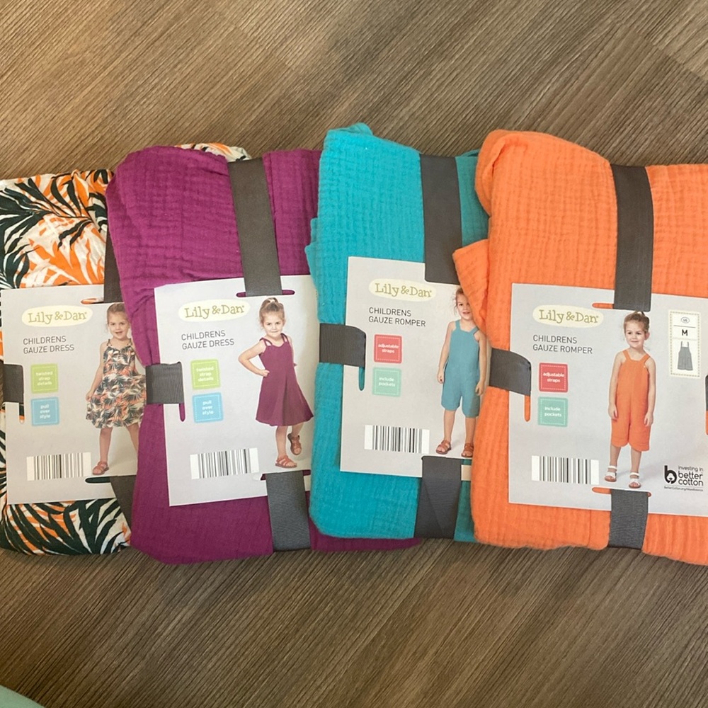 Lily & Dan size Medium 7-8 Gauze Dresses and Rompers